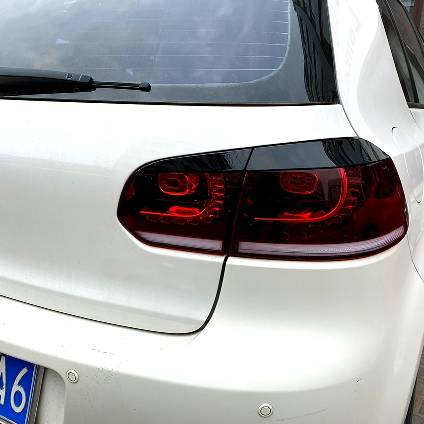 High quality/High cost performance  Rear Light Eyebrows for Volkswagen Golf Mk6 2009-2012