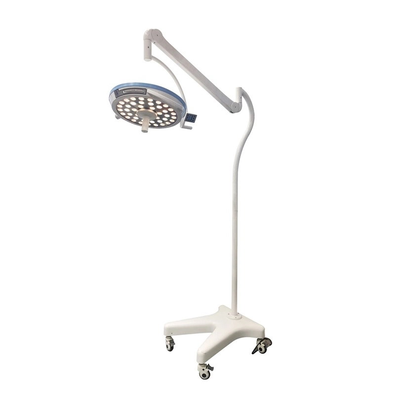 Barato preço operação móvel cabeça LED de luz da lâmpada cirúrgica lâmpadas operados por bateria