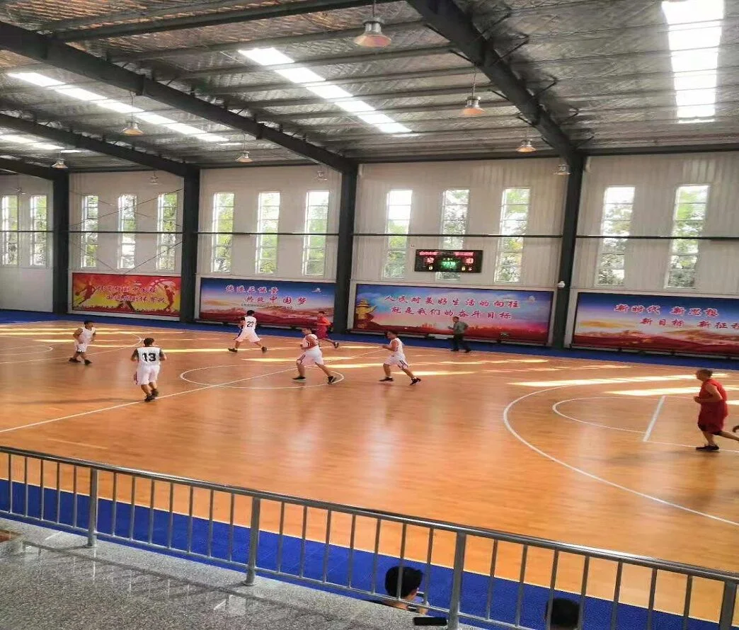 Китай безопасность экономичные гладкой Prefinished баскетбол спорт деревянный пол деревянный пол коврик для экспорта