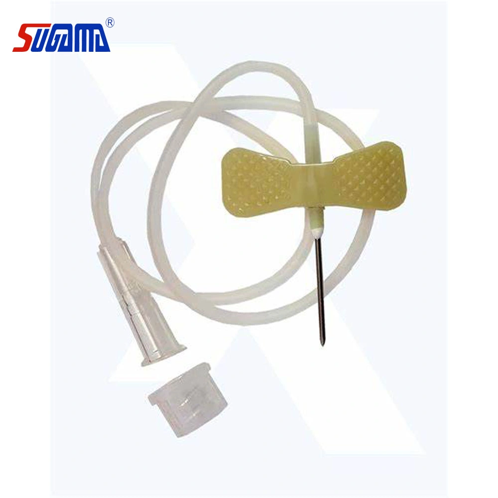 Medication Delivery Medical Disposable Scalp Vein Sets 30cm Tubing Female Rotating Luer Lock Sterile