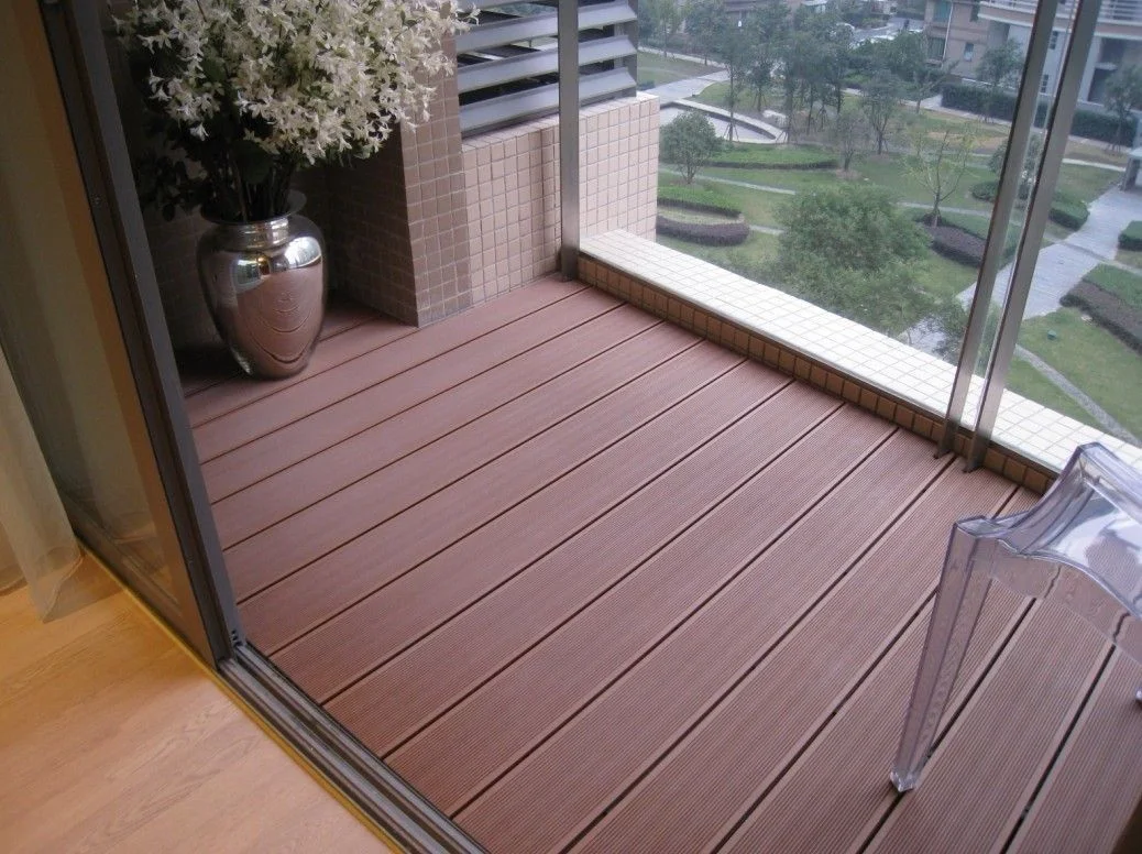Outdoor WPC Deck Holz Kunststoff Verbundplanke mit hoher Qualität