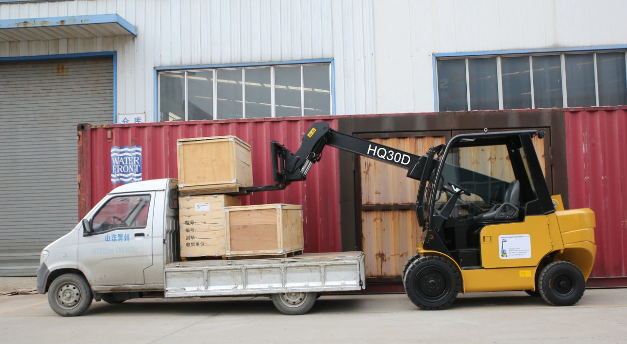 High quality/High cost performance Mini (HQ30D) with CE Approvel Telescopic Forklift