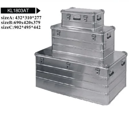 Waterproof Shockproof Aluminum Case, Aluminum Die Case, Silver High Quality Aluminum Case
