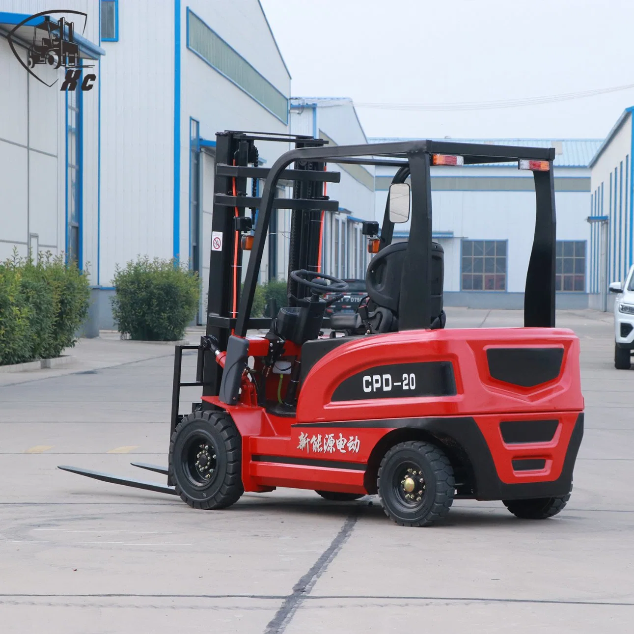 Electric Forklift Cpd25 2500kg 2.5 Ton All Electric Forklift Handling Equipment