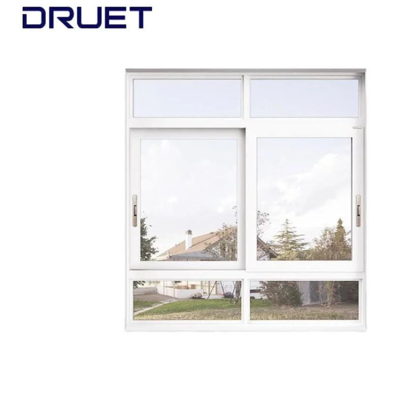 Modern Designs Waterproof Soundproof Casement Swing Awning Sliding UPVC PVC Vinly Windows Aluminium Window