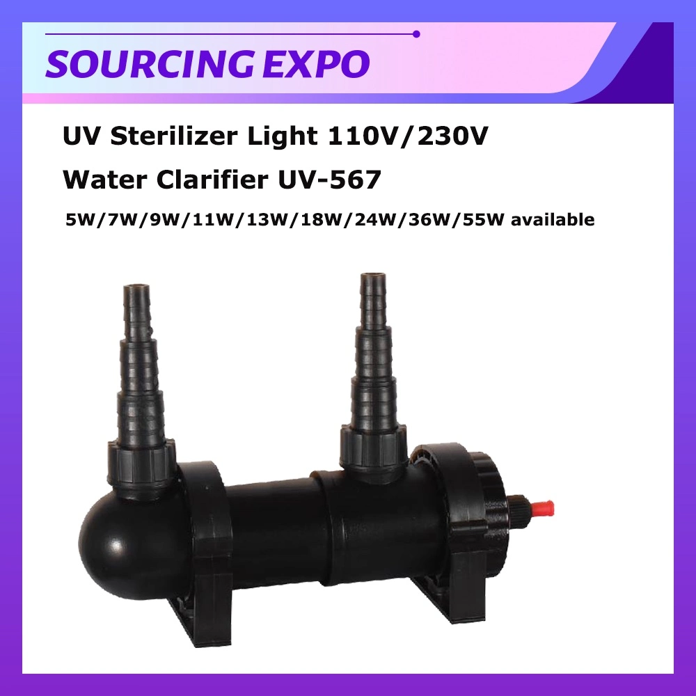 18 Watt UV Sterilizer Light 110V or 220V Water Clarifier