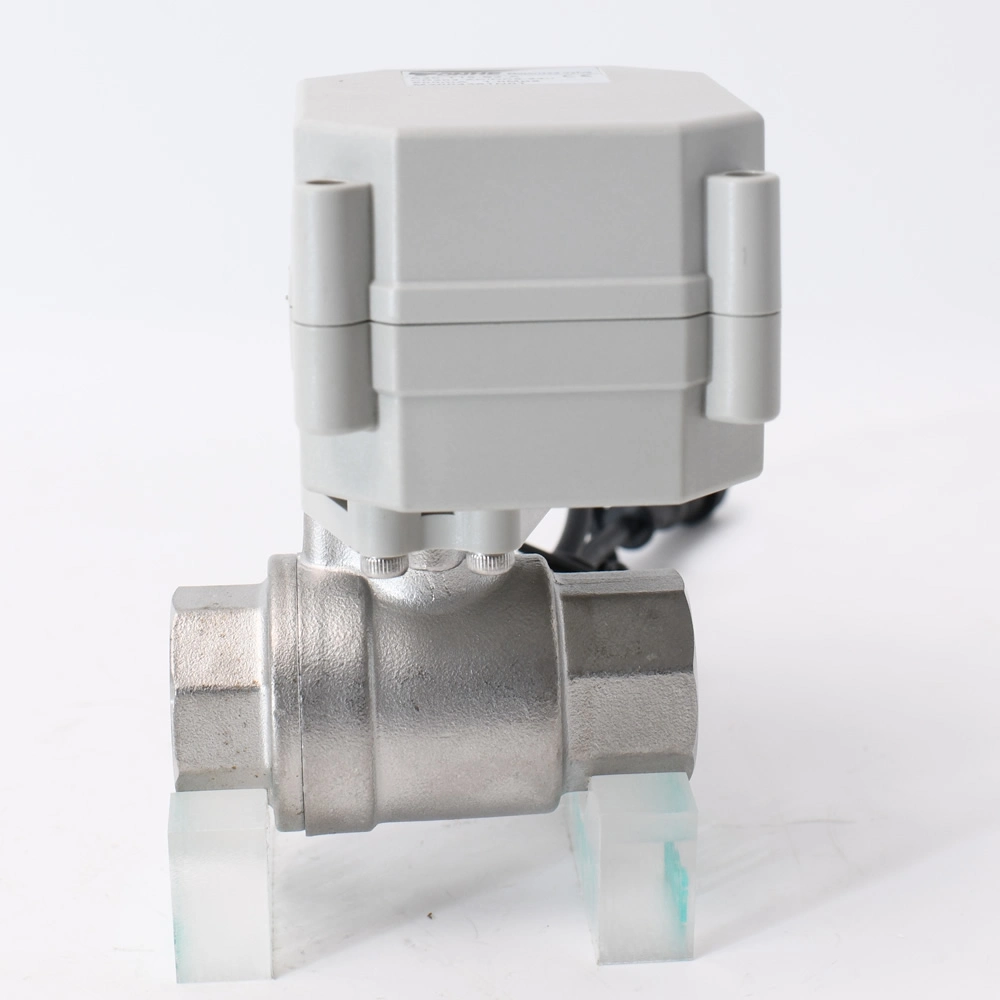 2 Way Electrical Valve 1/2" DN15 SS304 Motorised Ball Valve