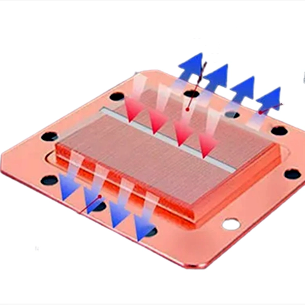 Peladora de cobre personalizada Electrónica de aletas del radiador con el mecanizado CNC