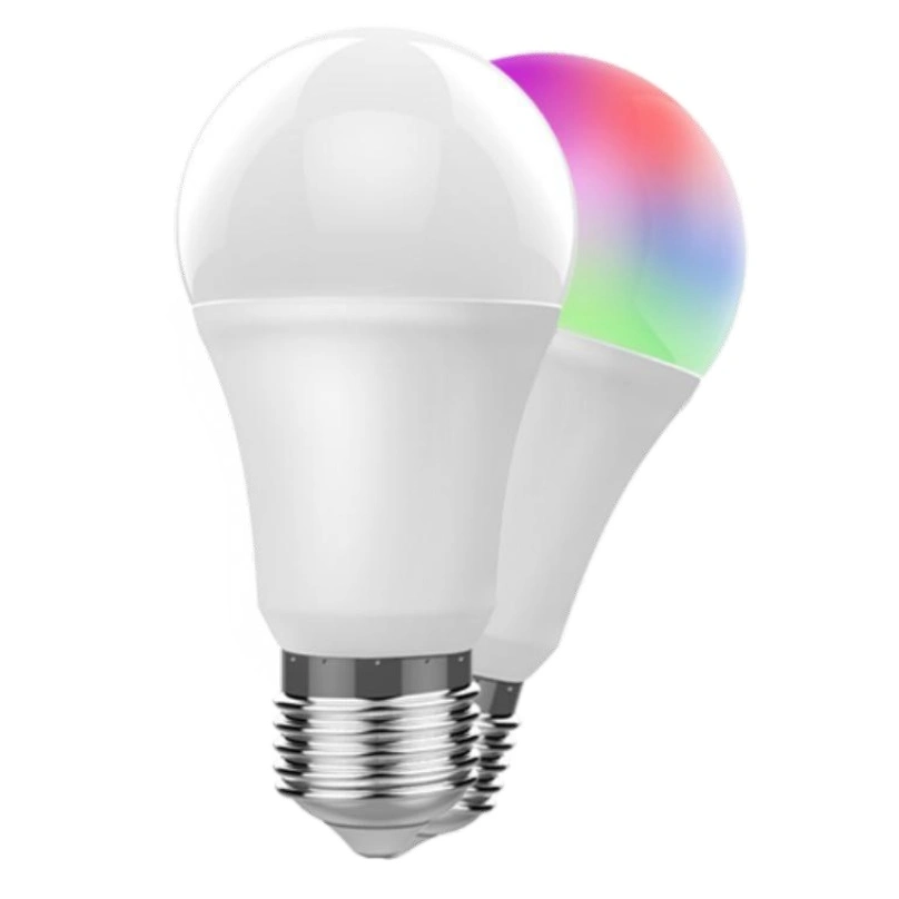 Support Tmall Genie/Alexa/Google Home/Voice Control System, Color Temperature: RGB+W+C WiFi+BLE (dual mode) E26/E27/B22 Bulb Lamp