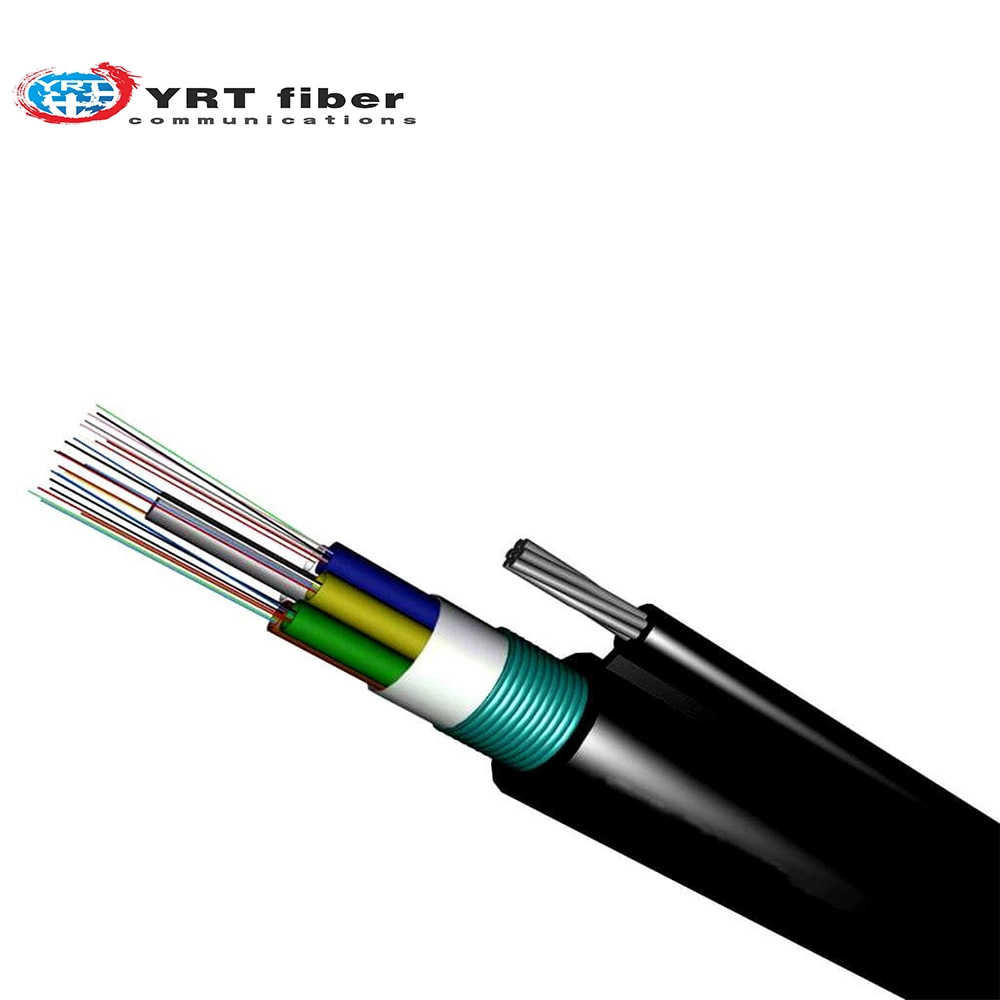 Overhead GYTC8S Outdoor Single-Mode Armored Optical Fiber with Strong Tensile Strength