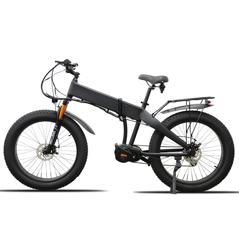 Brushless 48V 10.4ah 500 Watt 26inch Bicycle Utility Ebike Electric Folding E Bike