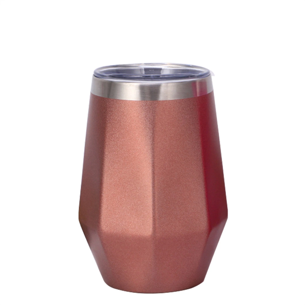 Swig Octagon Diamond Shape Stainless Steel Insulated Vacuum Red Win Cup