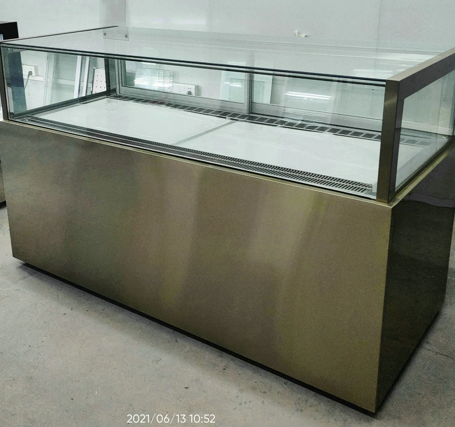 Cake Display Counter, Baker Showcase Fridge, Commercial Refrigerator Equipment