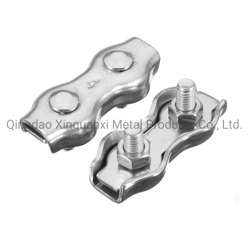 Cable Clamps Stainless Steel Wire Rope Clamp Duplex Wire Rope Clip