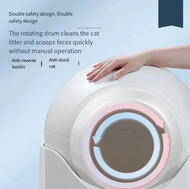 2023 Wholesale of New Product Automatic Self-Cleaning Cat Litter Box Self-Cleaning