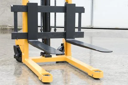 Hydraulic Manual Hand Fork Lift 1000kg Capacity with Excellent Quality