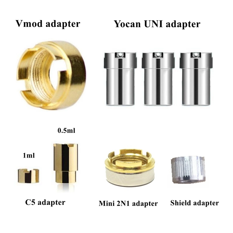 Vmod Battery Accessory 510 Thread Cartridges Brass Magnetic Adapters