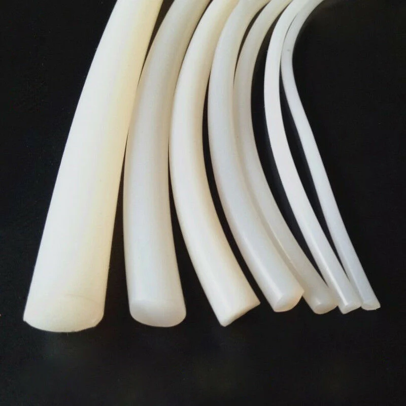 Customized Silicone Rubber Cord Solid Silicone EPDM FKM Rubber Oring Cord