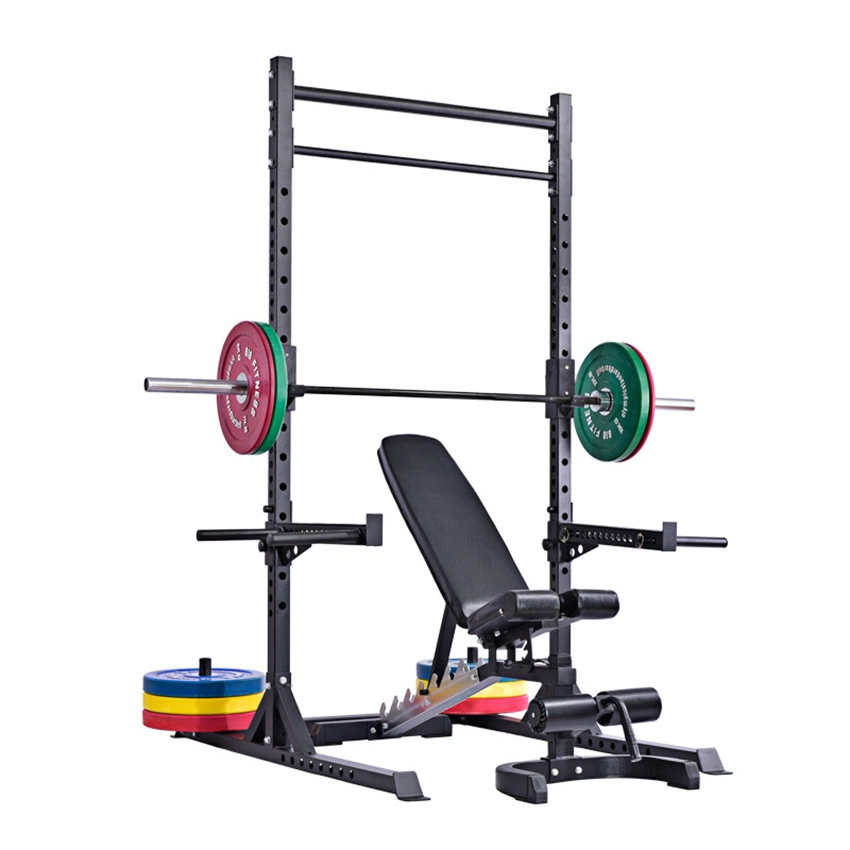 Multifunction Multi-Purpose Pull up Gym Equipment Fitness Adjustable Heavy Duty Gym Weight Equipment Power Bench Press Squat Home Gym Rack