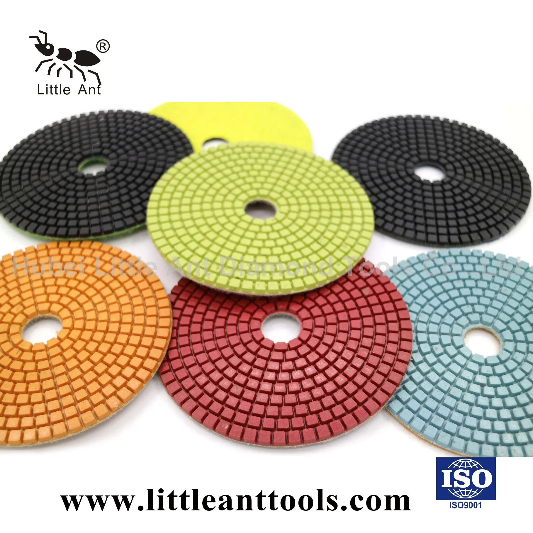 4 Inch Diamond Floor Polishing Pads for Granite Marble