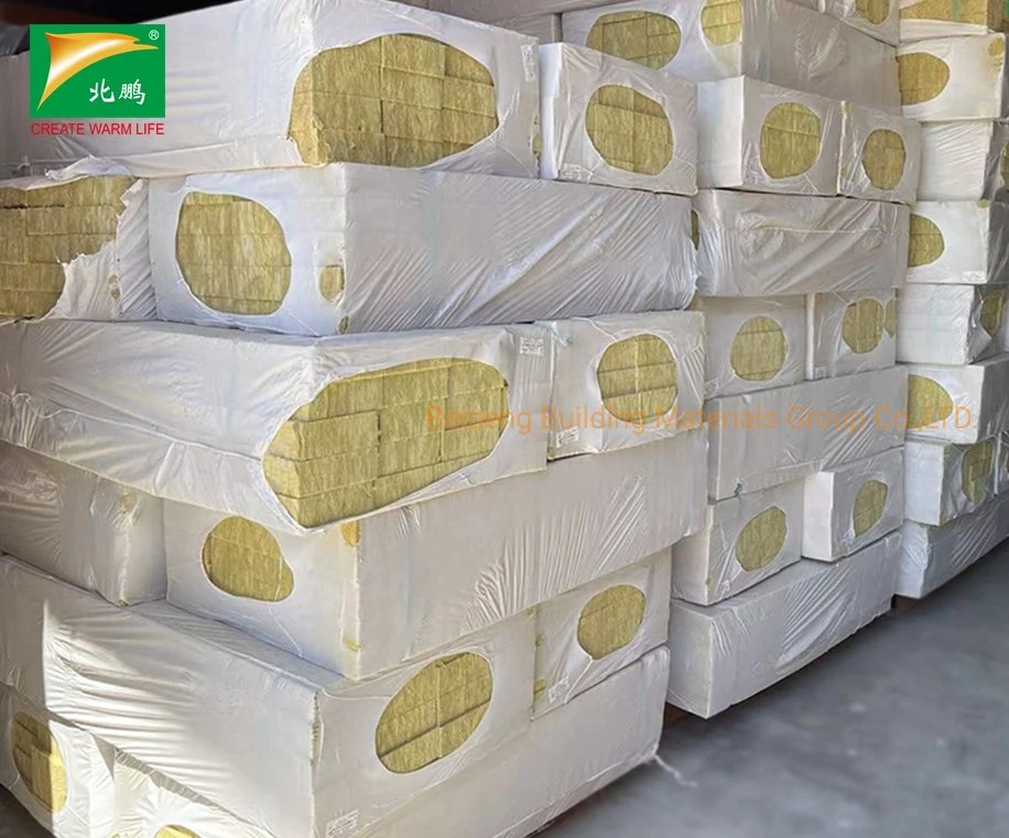 High Quality Rock Wool 50mm Thickness Soundproof Thermal Insulation Board for Building Fireproof