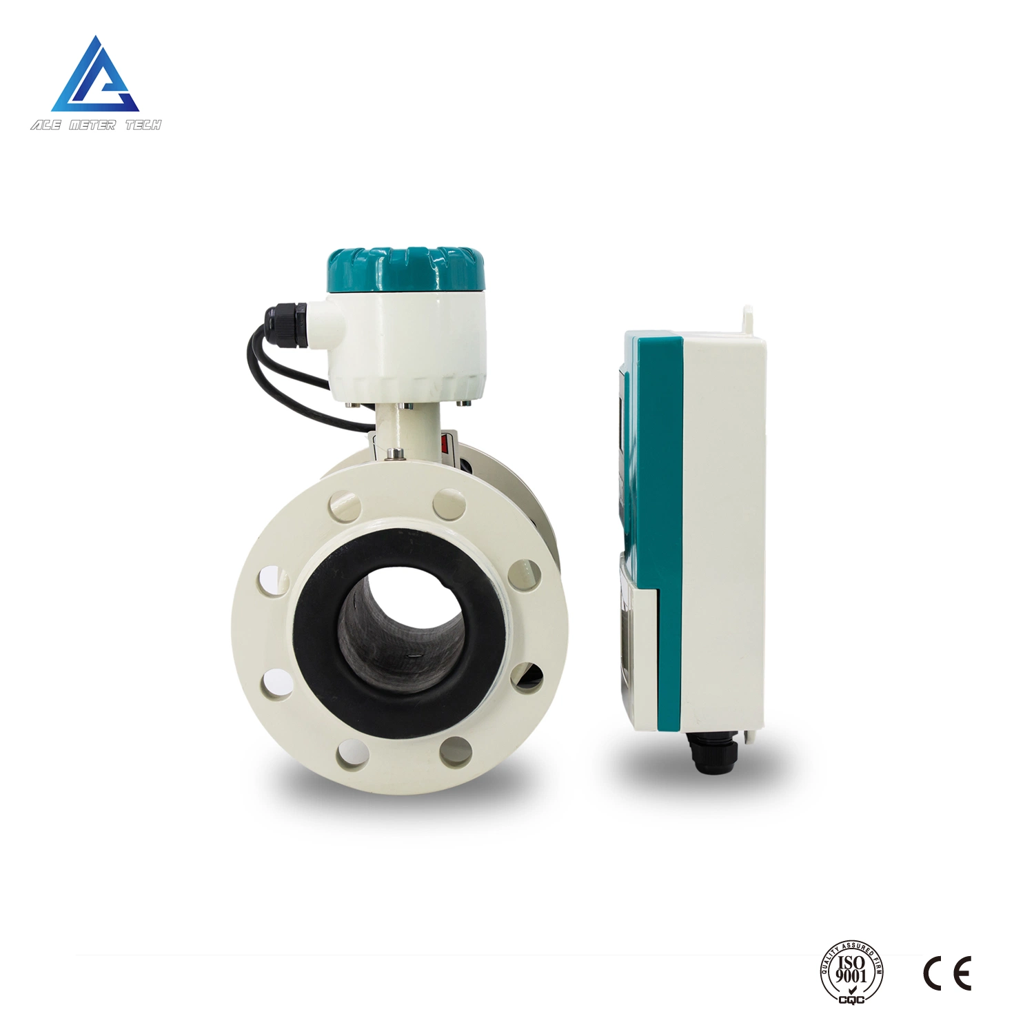 Pulse Frequency Signal Four Wire Type Water Flowmeter Electromagnetic Flow Meter