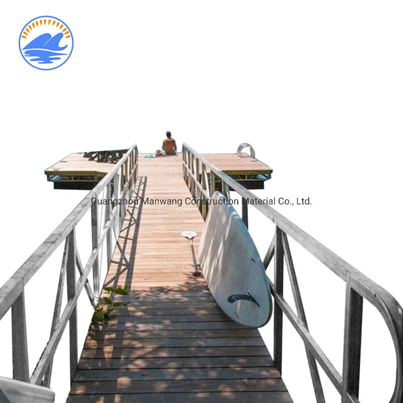 New Product Launch in China Marina Boat Dock Pontoon Floats Aluminum Marina Boat Pier Dock