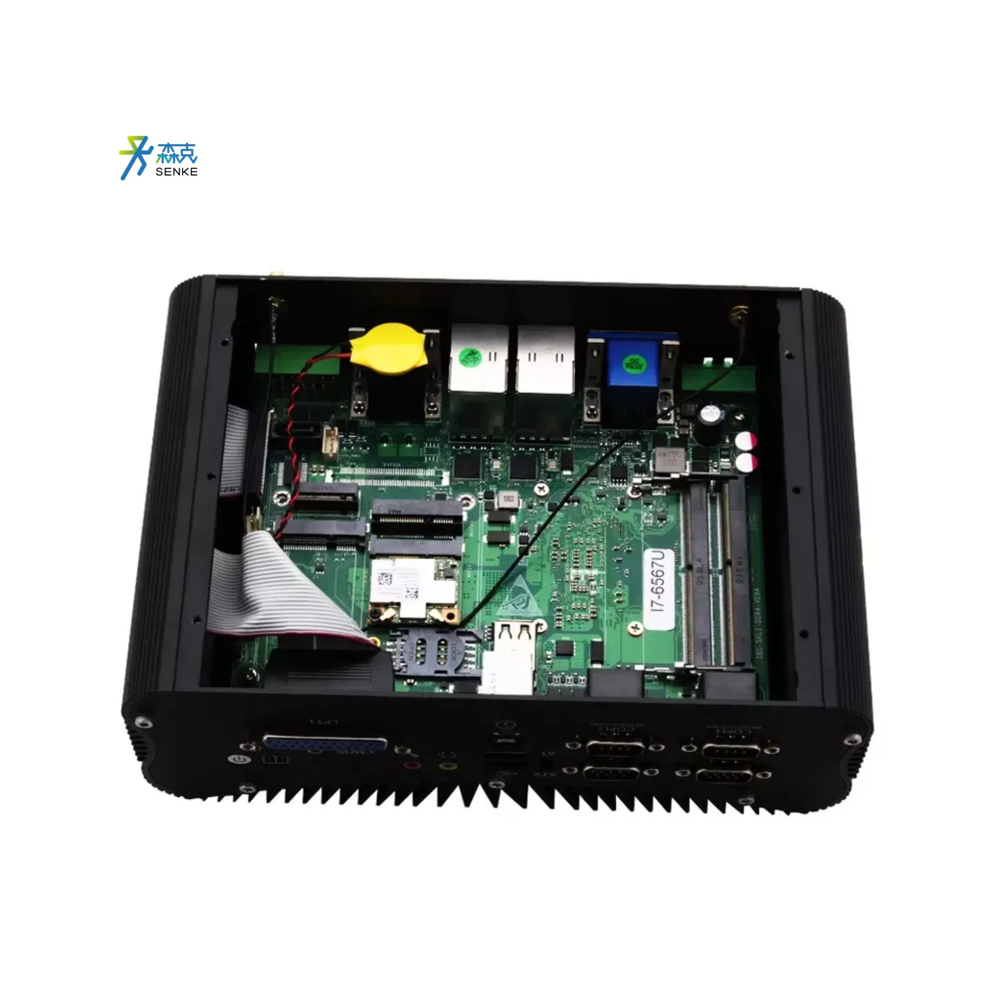 Support Windows/Linux /Android Multi Interface Embedded Box PC N100 Industrial Control Mini Computer Box