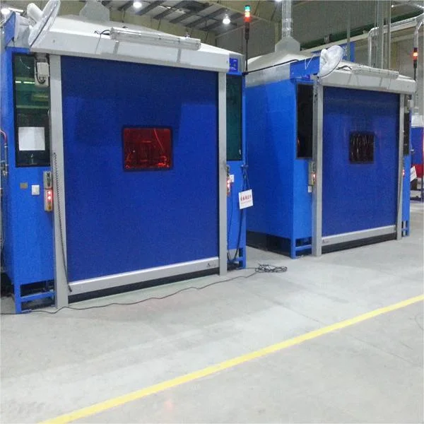 Roll up Transparent Rolling Industrial Fast PVC Shutter Door