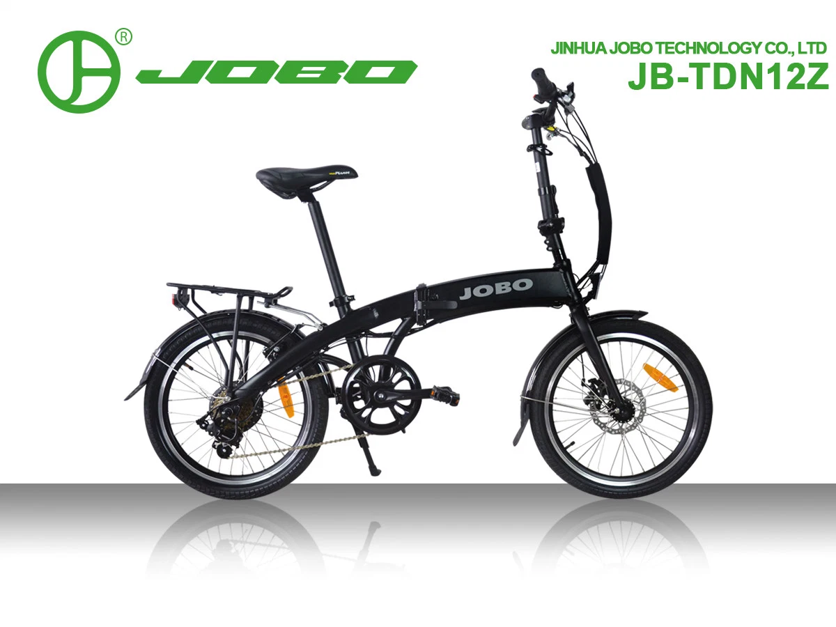 Jobo bicicleta eléctrica plegable eléctrica bicicleta Cruiser batería oculto