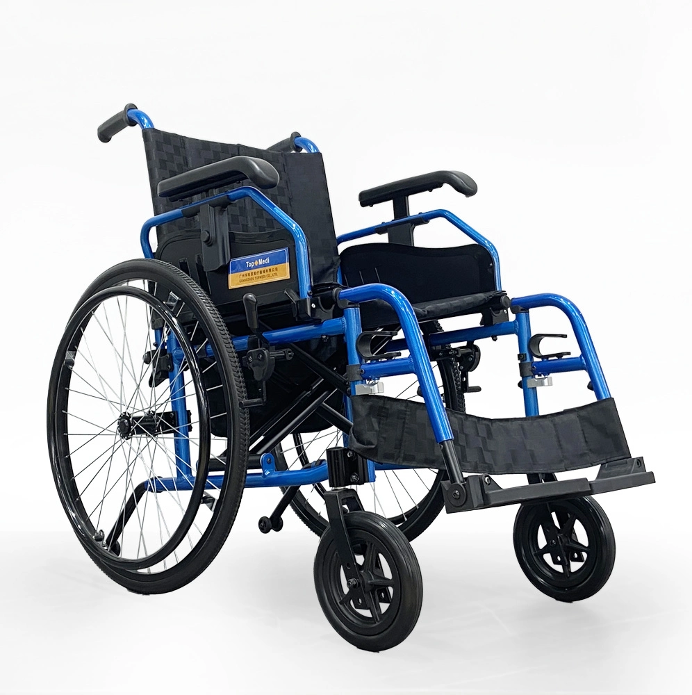 Multifunctional Transport Manual Wheelchair with Quick Release Rear Wheel