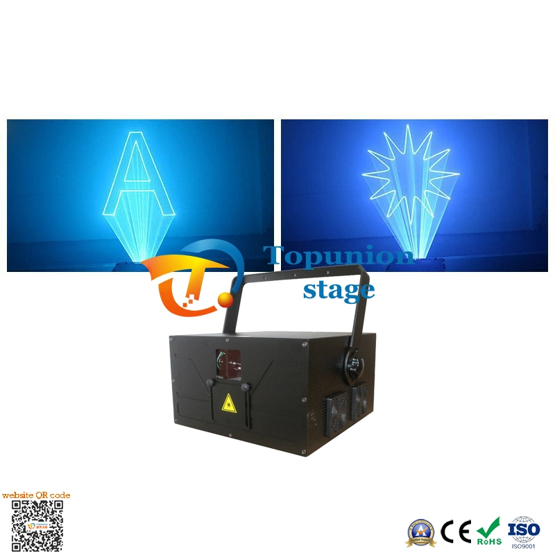 DMX Control 2W Ilda Light for Night Club Event Full Color Animation Laser Light