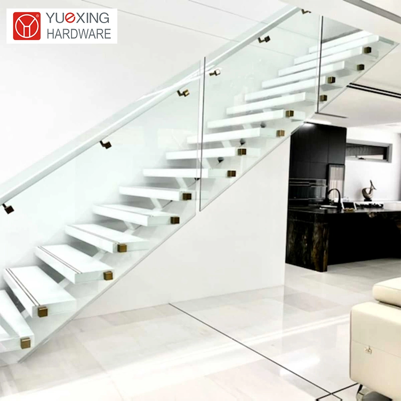 Innovative Standoff Glass Railing Design for Showcasing Stunning Staircases