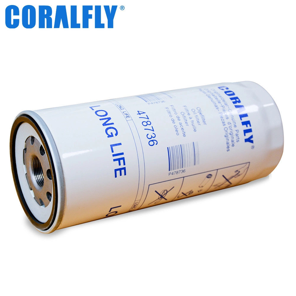 Coralfly Heavy Duty Truck Parts Engine Oil Filter 478736 for Volvo