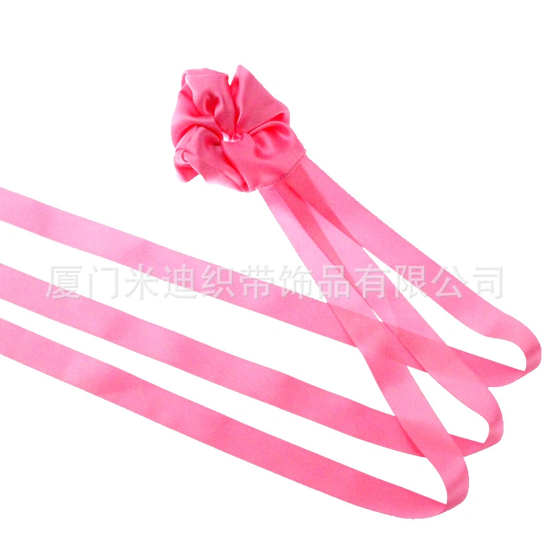 Kindergarten Children&prime; S Gymnastics Class Ribbon Cheerleading Games Props Supporting Hand Flowers with Bell Streamers