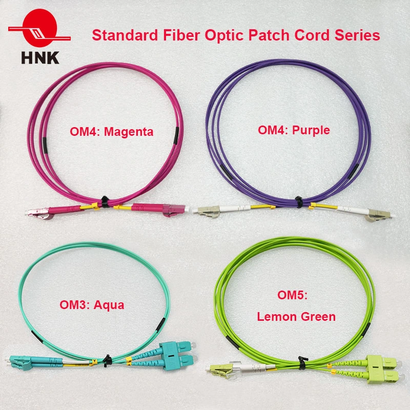 LC/PC-LC/APC Fiber Optic Patch Cable, Singlemode, Duplex, Yellow, 2.0mm, Custom Length