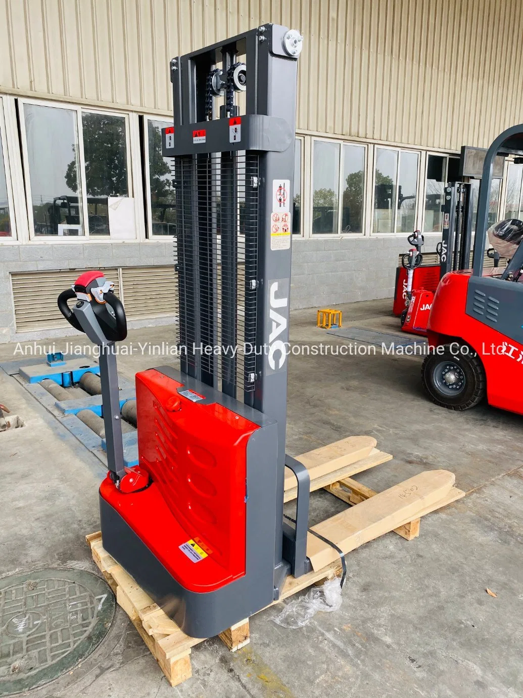 JAC 1.5 Ton Walking Electric Pallet Truck / Cdd15j/ Electric Stacker