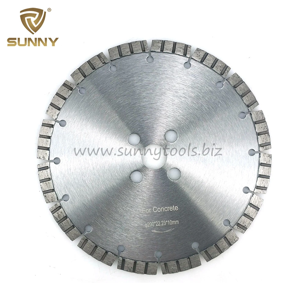 200mm Laser Welded Turbo Segment Concrete Diamond Saw Blade