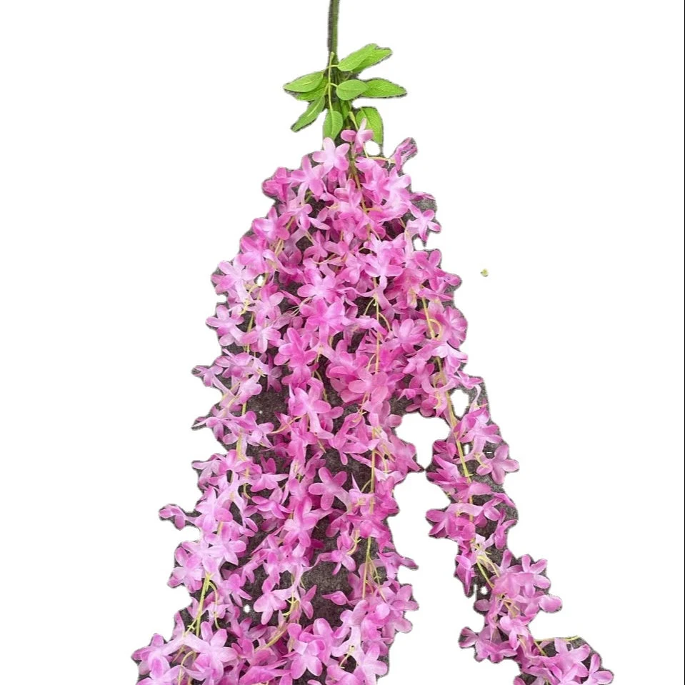 Seda artificial Cherry Blossom Hanging Vine artificial Hanging Flower