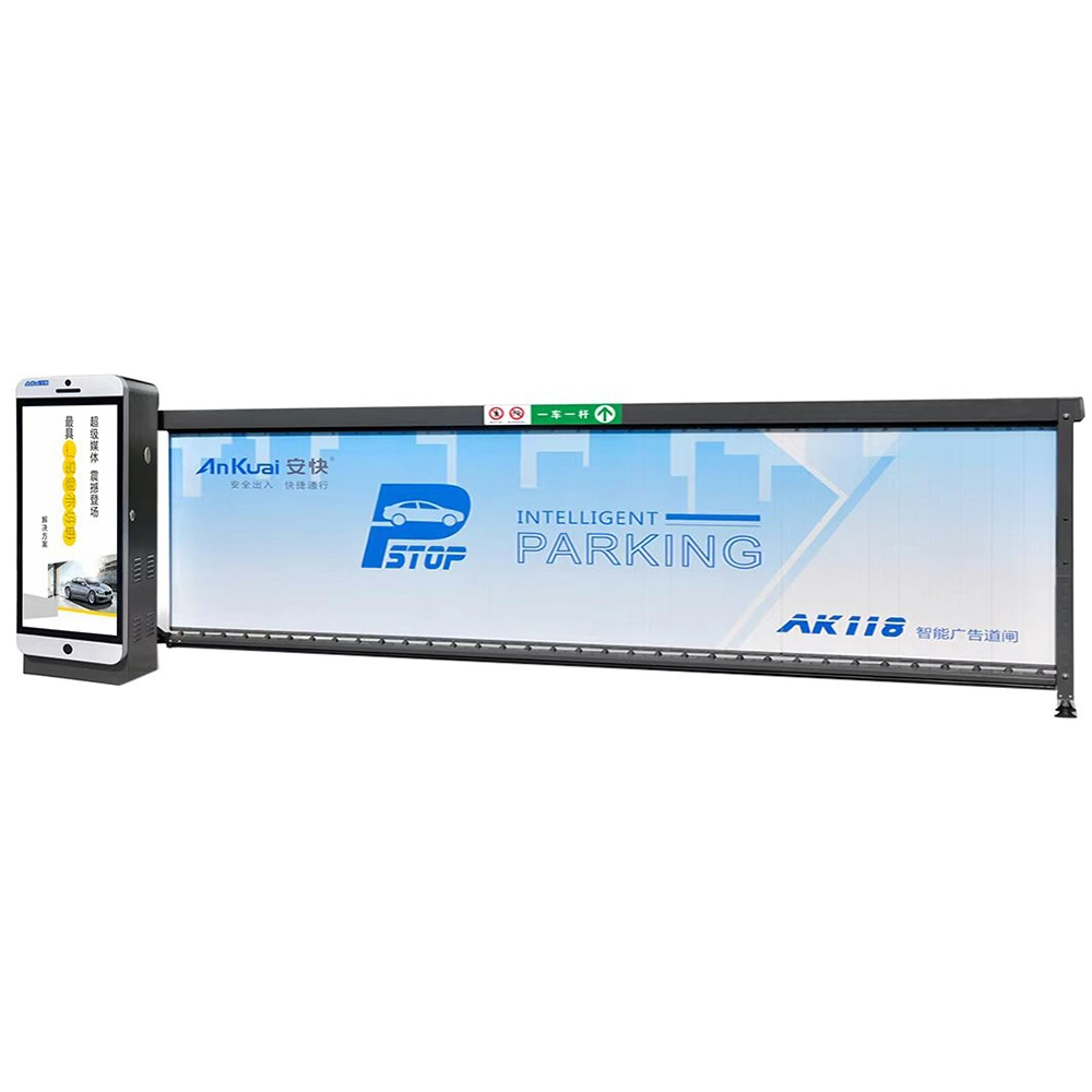 Hot Sale Advertising Boom Barrier Intelligent Parking Access Control Barrier Gate Remote Control