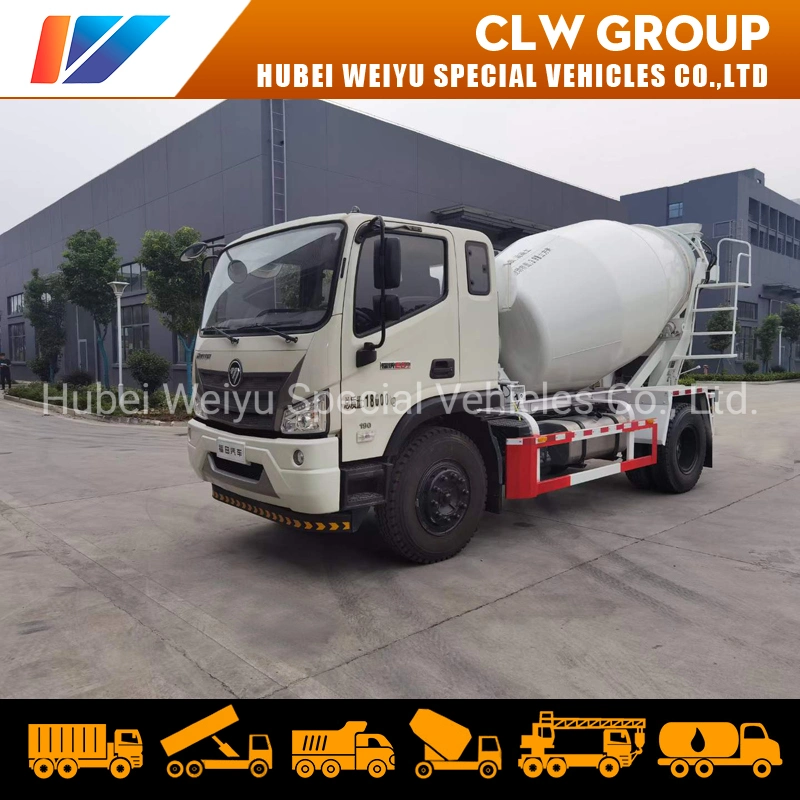 Foton Rowor 5.5cbm Concrete Mixer Cement Mixer Drum Truck