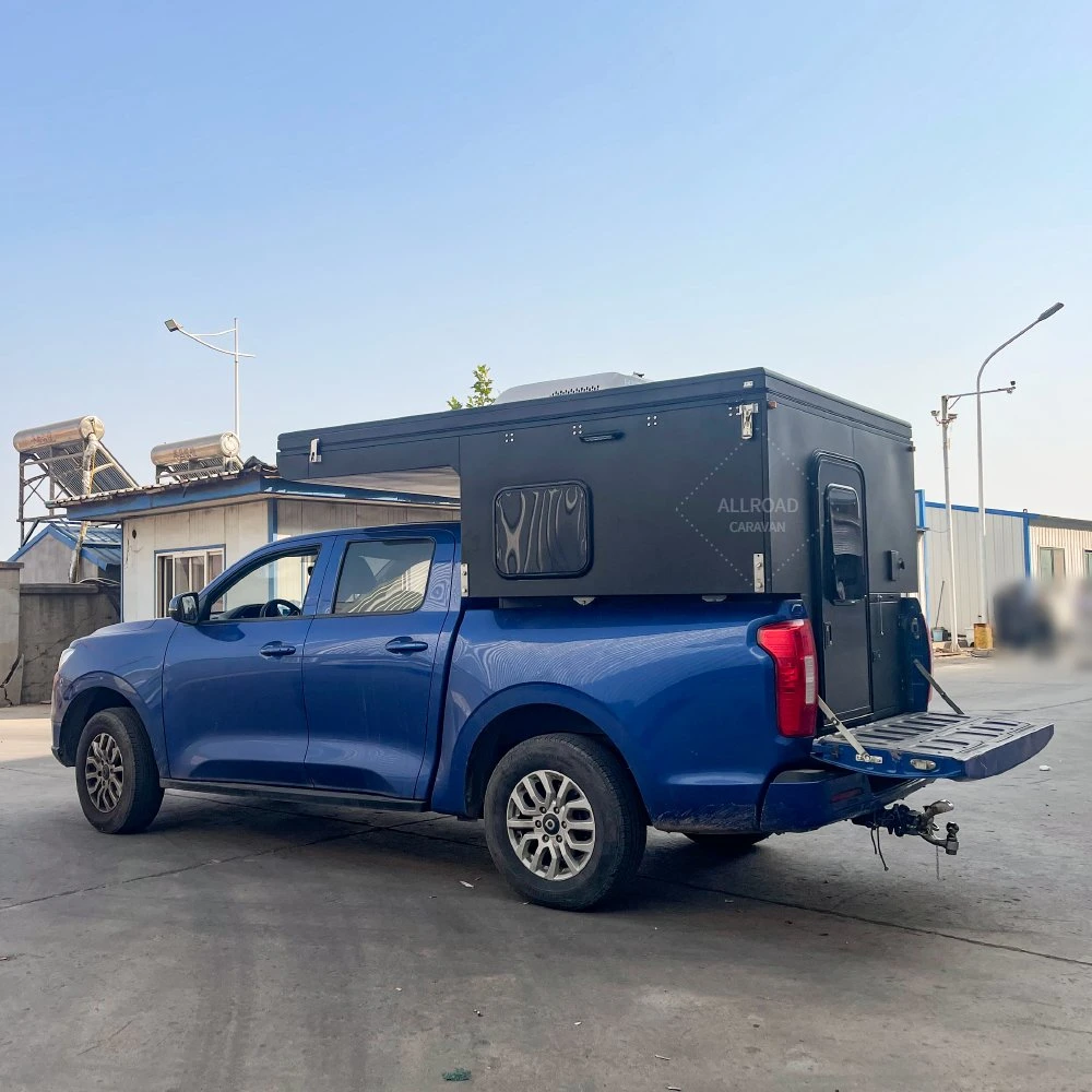 2024 Nouveau Style de Camping-car pour Toyota Hilux avec Lit dans la Benne du Pick-up Tout-terrain.