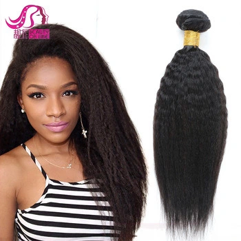 Brazilian Human Remy Yaki Straight Hair Weft Wholesale/Supplierr