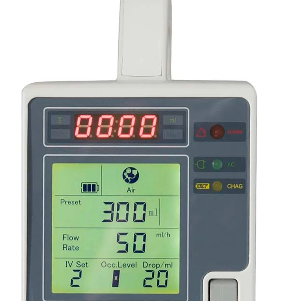 Prix de la pompe à perfusion de kit de perfusion portable pour soins intensifs à bas prix (THR-IP852)