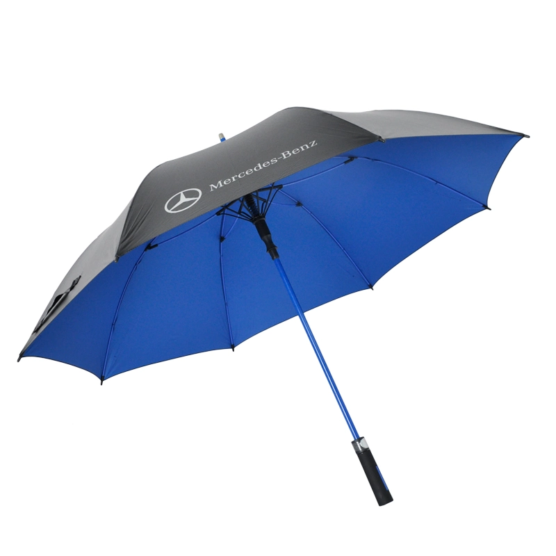 Côtes en fibre de verre de haute qualité de la poignée de couleur correspondantes parapluie d'affaires 27"*8K