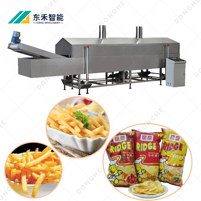 300-500kg Automatische knusprige Kartoffelchips, die Maschine Preis Snack-Lebensmittel Produktionslinie