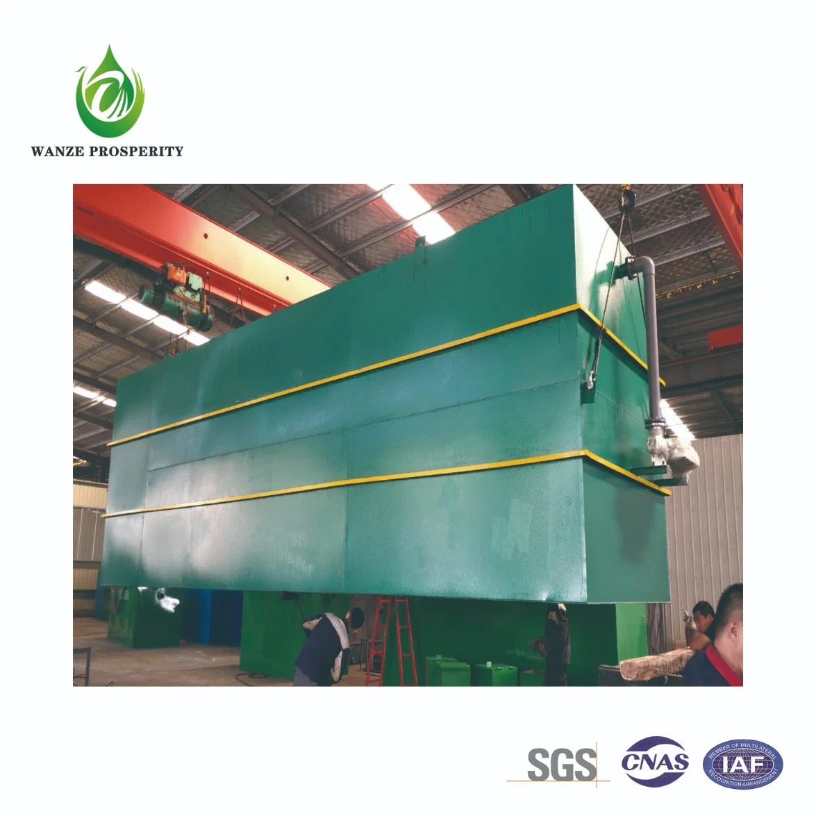 Food Factory Special Daf Dissolved Air Float Sewage Treatment Equipment