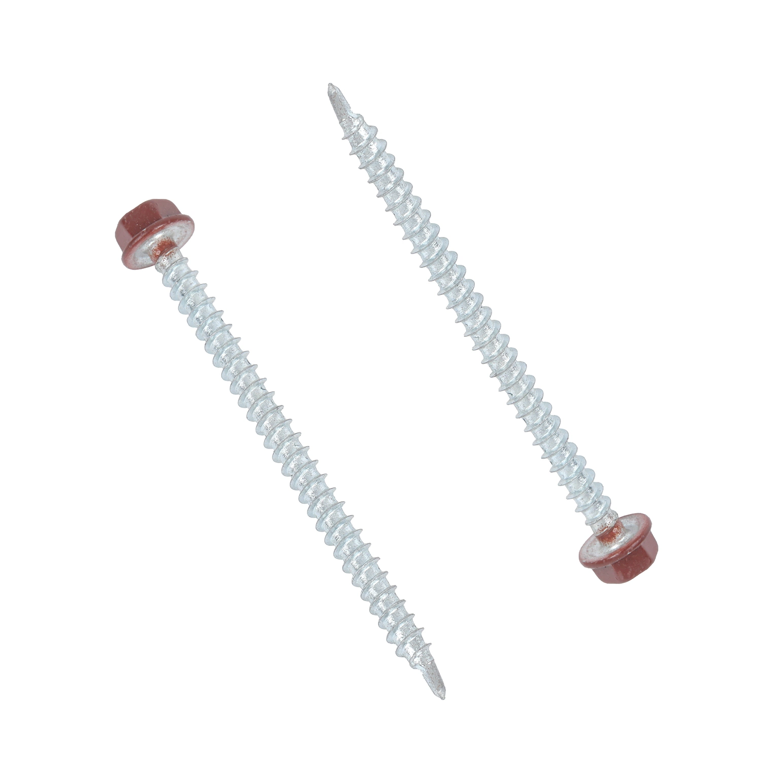 Hex Washer Head Self-Drilling Screw, Type Bsd, Ral Painted, Roofing Screw