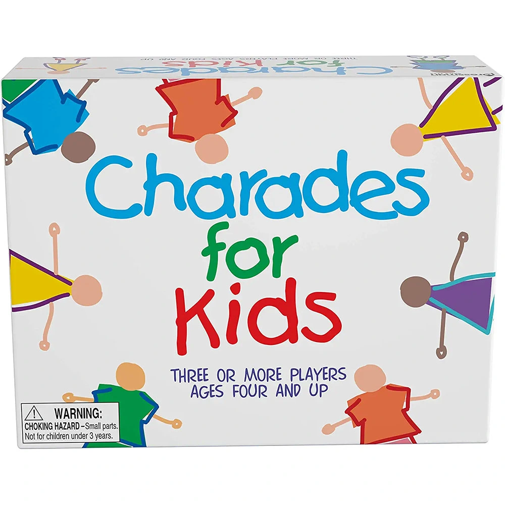 Pressman Charades for Kids Family Game Board