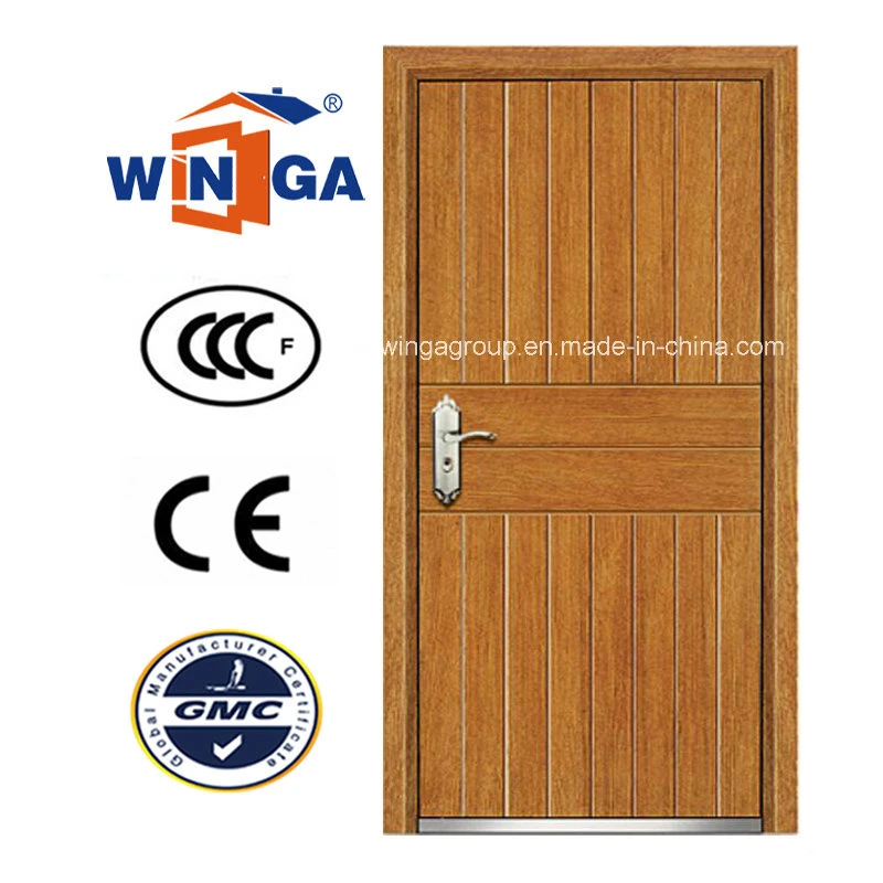 South America Villa Outside MDF Steel Wood Armored Door (W-A11)